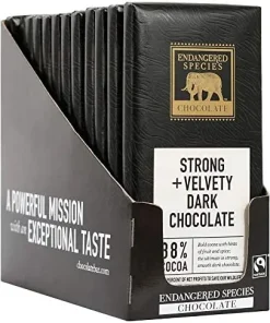 Comprar barritas de chocolate negro con setas y cacao