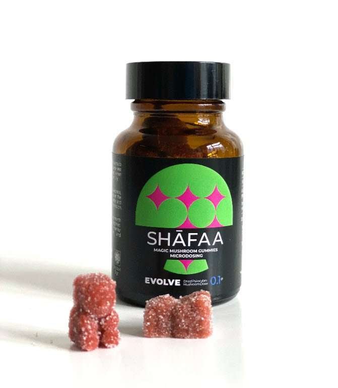 Shafaa-Evolve-Magic-Mushroom-Microdosing-Gummy-Bears-7 Microdosing Gummy Bears