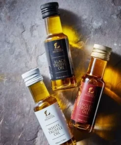 Comprar set de aceite de trufa negro-blanco e inglés (3 x 100 ml) - Para marinar y condimentar