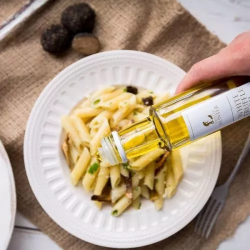 Black & White Truffle Oil (2 x 250ml) - Marinading & Seasoning - Olive Oil Black & White Truffle Oil