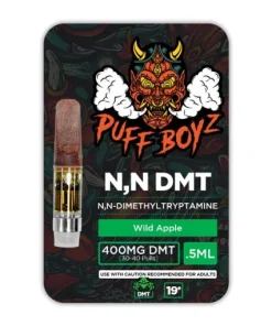 Comprar cartucho Puff Boyz NN DMT 0,5 ml (400 mg) - Manzana silvestre