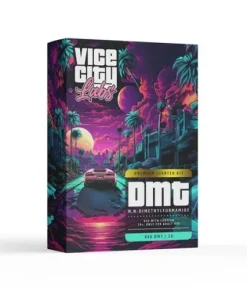 Comprar kit de vapeo DMT de 1 ml y 800 mg PREMIUM (cartucho + batería) Vice City Lab